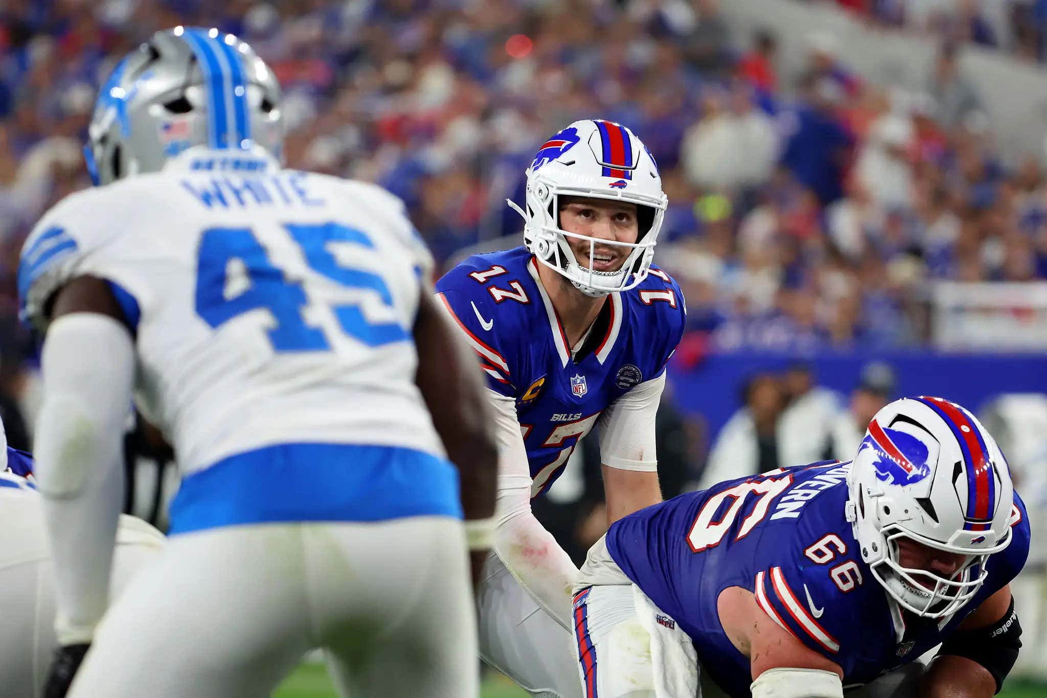 Josh Allen Had Such An Easy Time Against The Lions Defense He Started Cracking Jokes Mid-Snap Count Right In Their Face