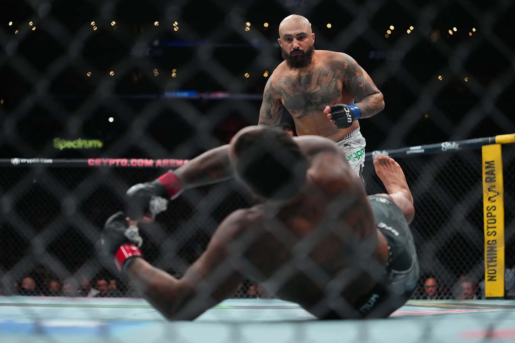 GABLE STEVESON IS KNOCKED OUT BY SEAN SHARAF IN 12 SECONDS - BIGGEST UPSET IN MMA HISTORY