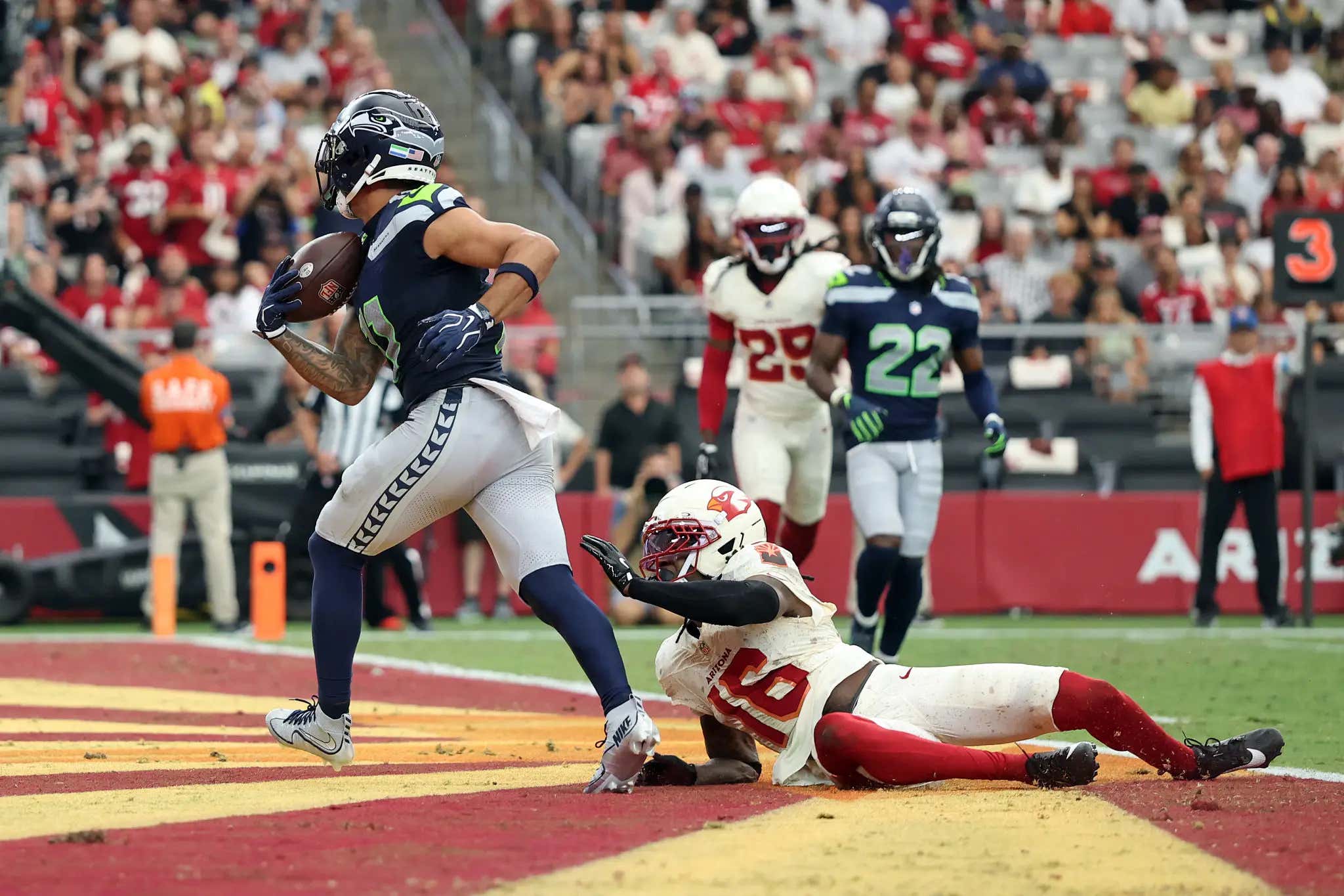 Can't Stop Watching This Angle Of Jaxon Smith-Njigba Absolutely Cooking The Entire Cardinals Defense, Looks Somehow Better Than Last Year