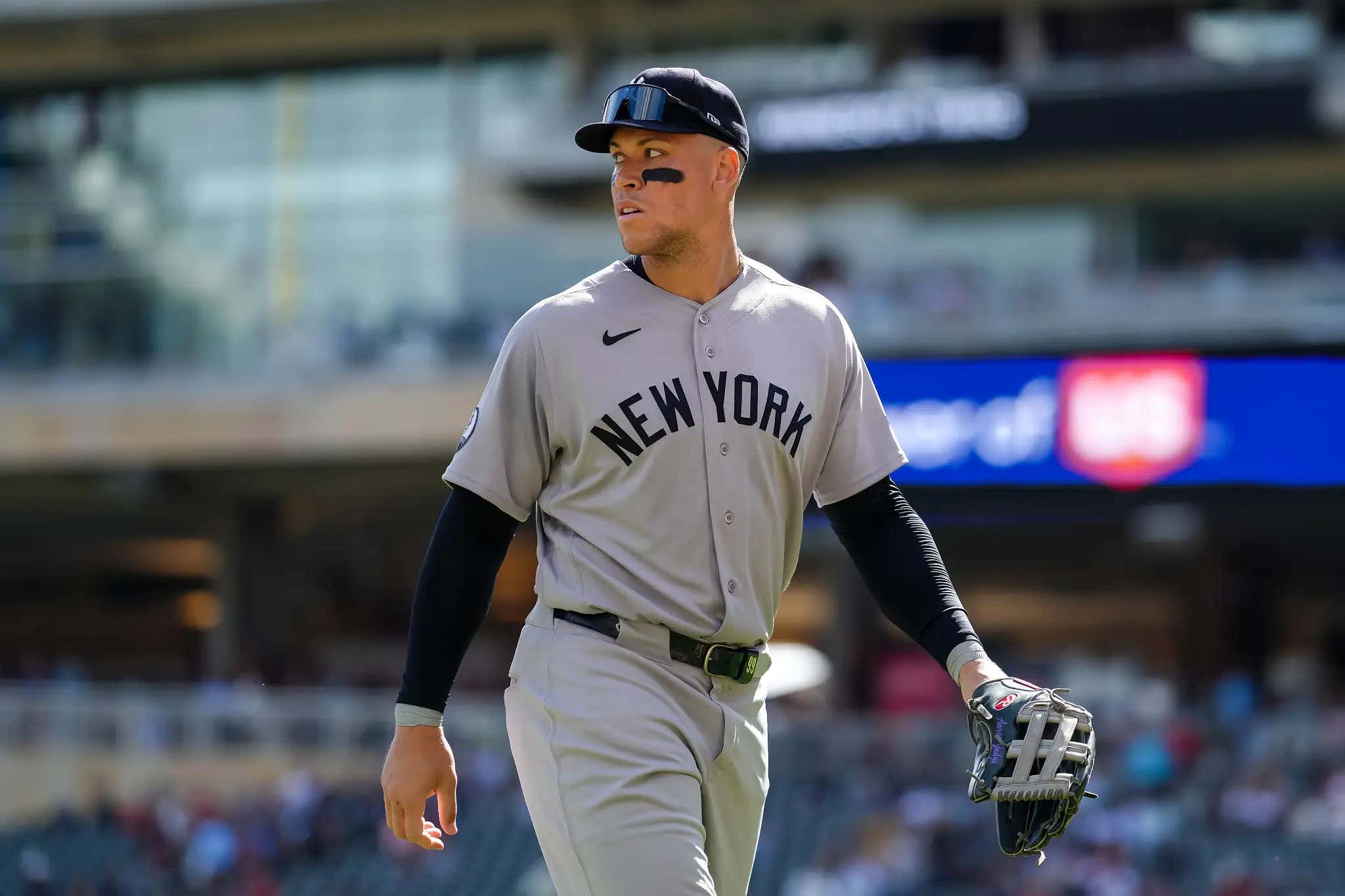Aaron Judge Officially Has Been Diagnosed With a "Moderate" Calf Strain And It's Not Looking Like He'll Be Playing In The Postseason