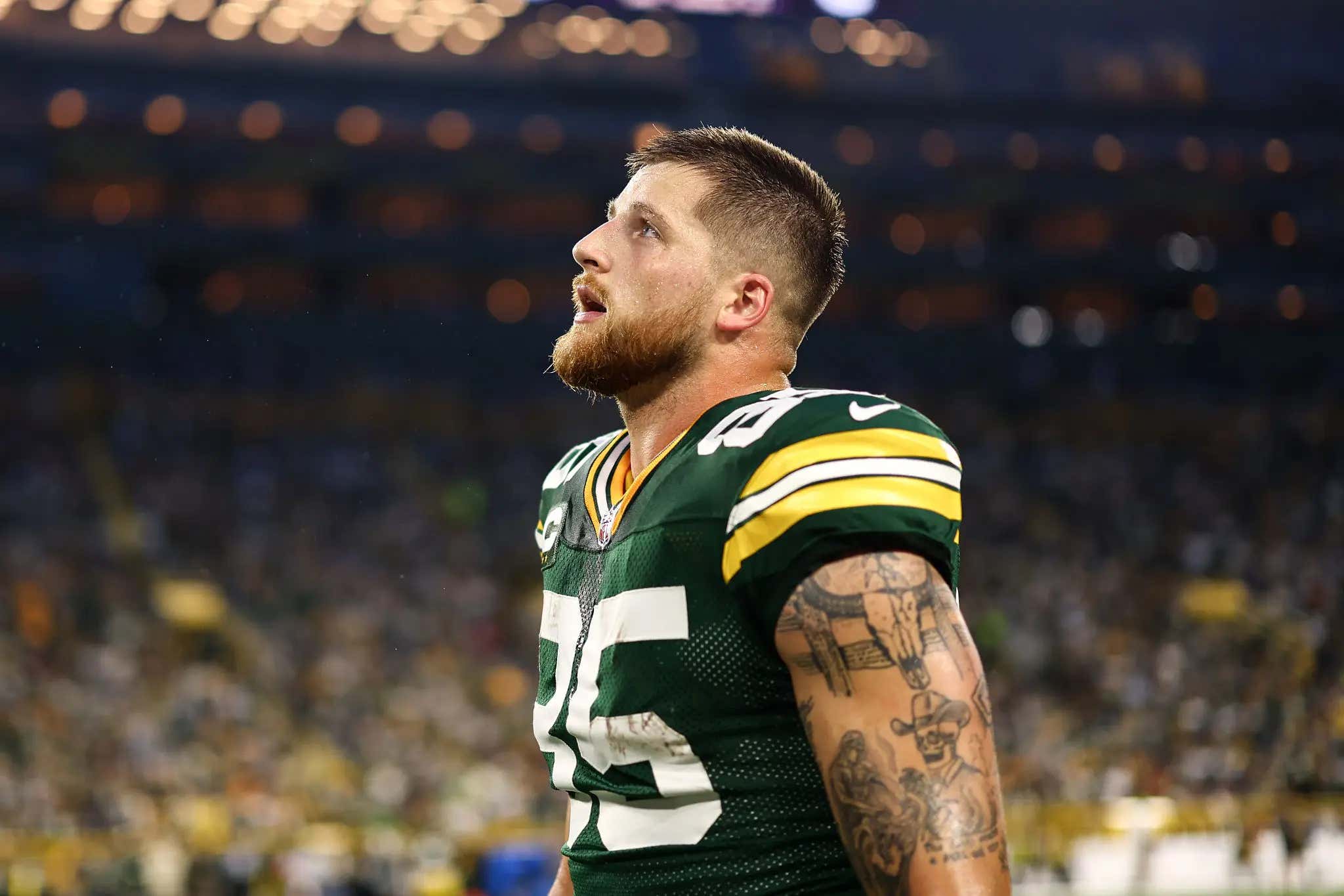 "It's Pretty Disappointing. It's Not Going To Help Us Win" - Packers Tight End Tucker Kraft Doesn't Understand That If You Play Like Dog Shit You're Going To Get Booed