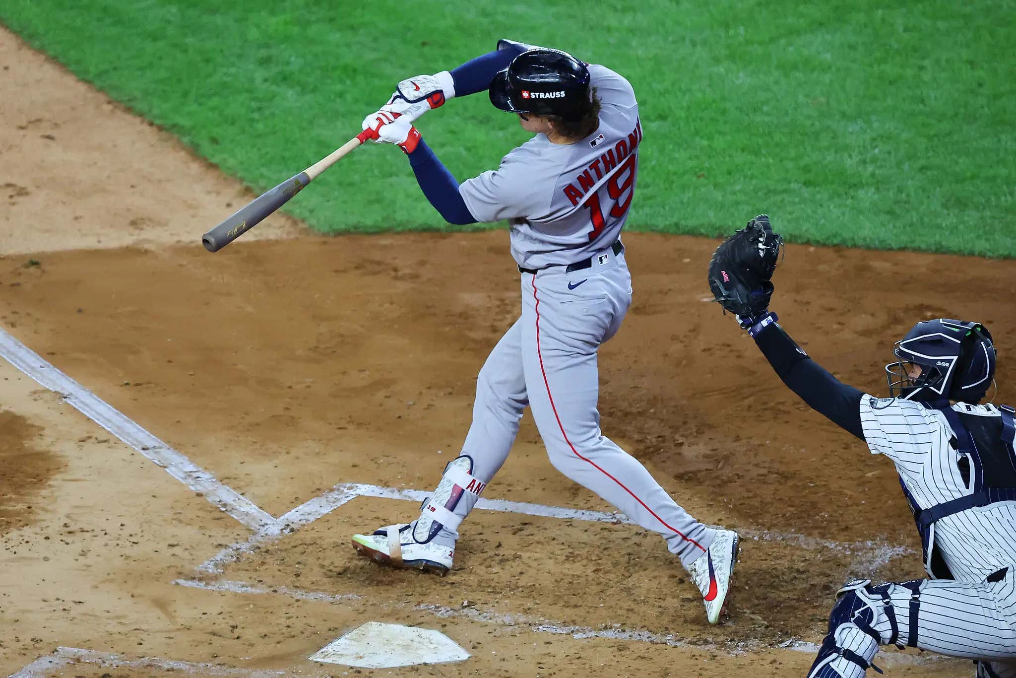 Red Sox Outfielder Roman Anthony Is Officially Out For For The Rest Of Playoff Series With The Yankees Thanks To A New Injury In His Wrist After Missing Four Months With A Finger Injury