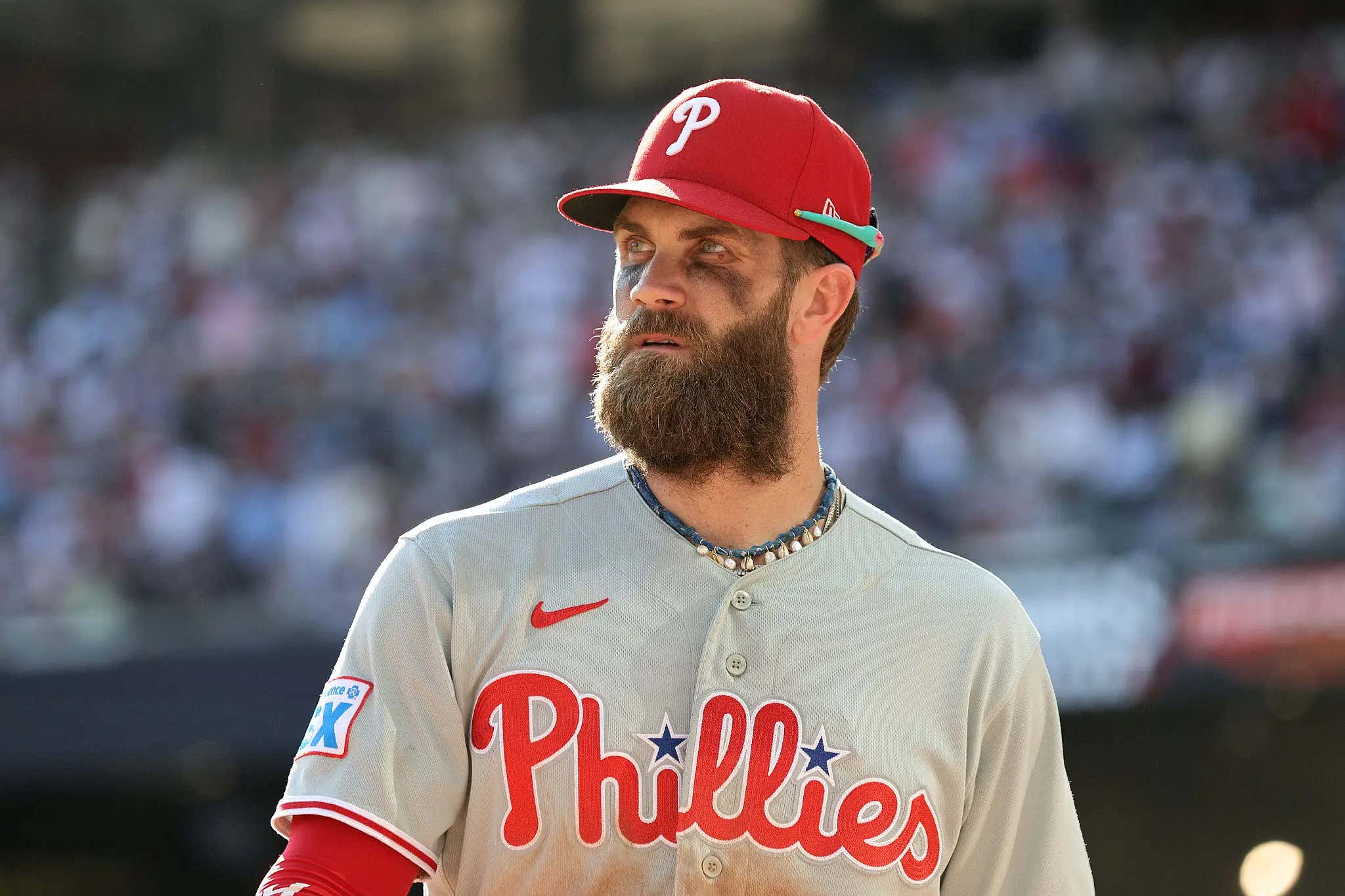 Bryce Harper Proved That Dad Strength Can Be Just As Mental As It Is Physical, And It Might Just Save The Season