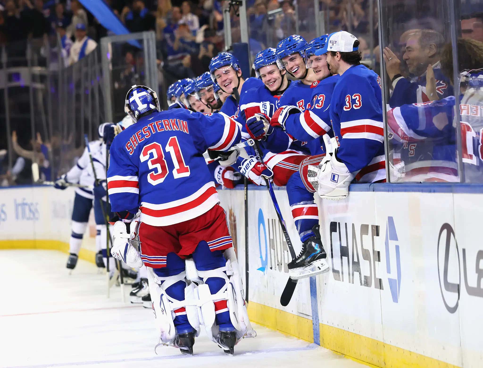 Igor Shesterkin Already Has More Goals This Year Than Sidney Crosby, Auston Matthews, And Macklin Celebrini Combined