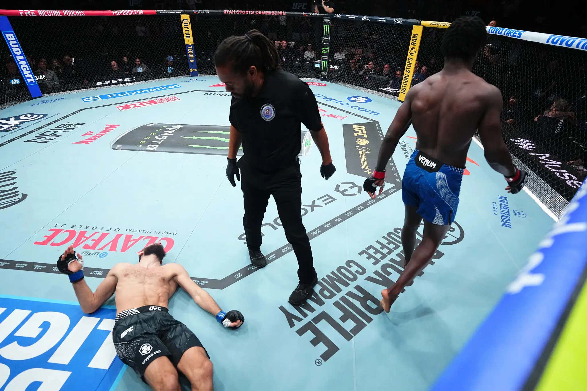 Damian Pinas Just Sent Andrey Pulyaev To The Shadow Realm At UFC 332