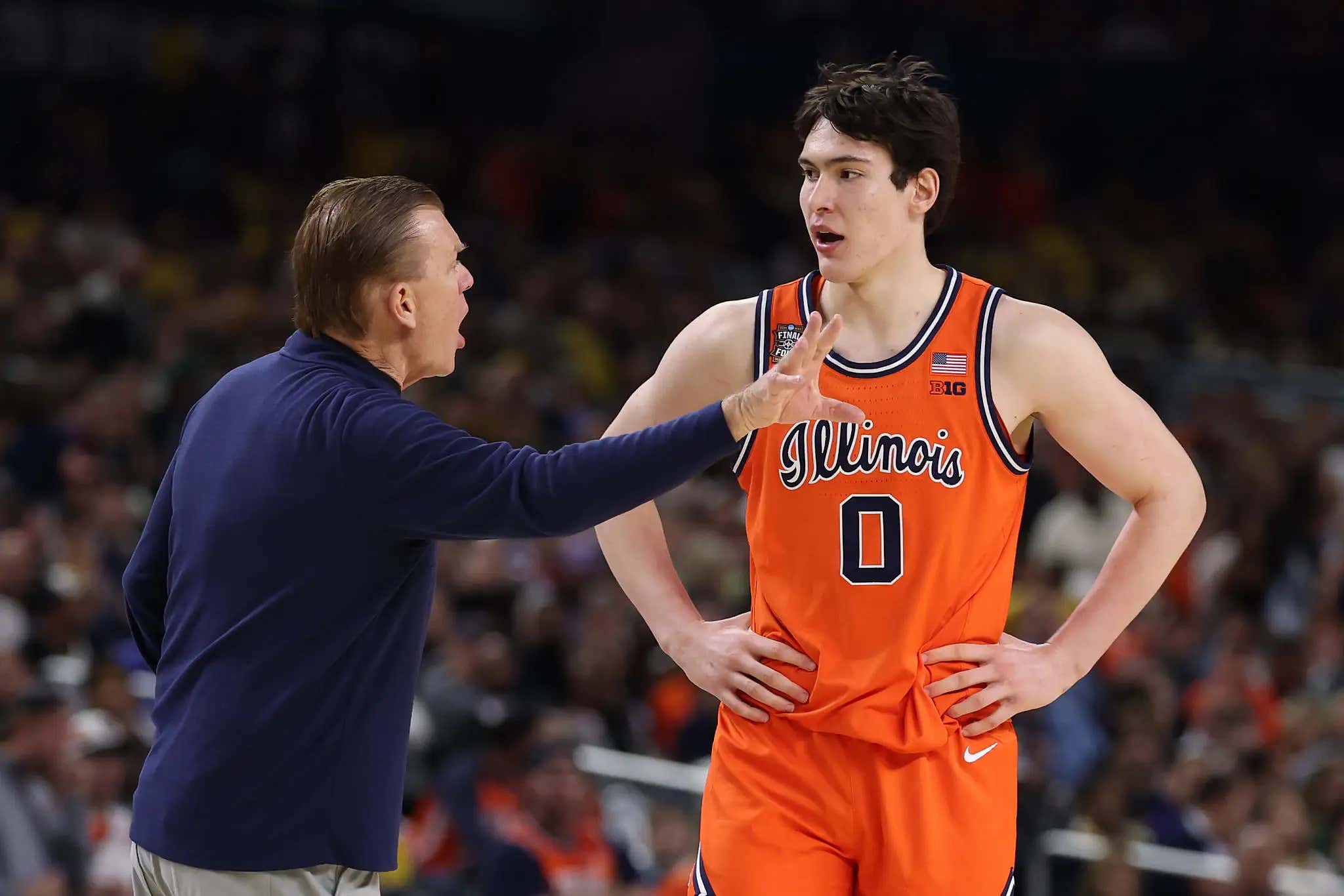 True Love: Brad Underwood Knew He Had To Recruit David Mirkovic When He Watched Tape And Realized 'He's Was A Fat. He Was A Fat Guy That Played In The Post'
