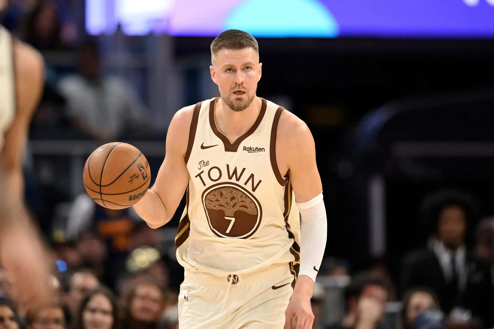 The Warriors Reportedly Have No Idea Where Kristaps Porzingis Is, What's Going On With His Health, Or When He'll Be Able To Play Again