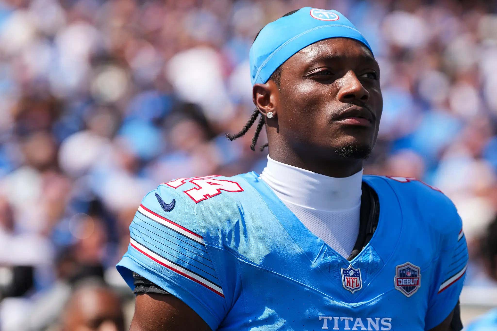'It's Rough. I Ain't Ever Lose Like This In My Life' - It Took Carnell Tate Just 5 Games To Realize How Miserable It Is To Play For The Titans These Days