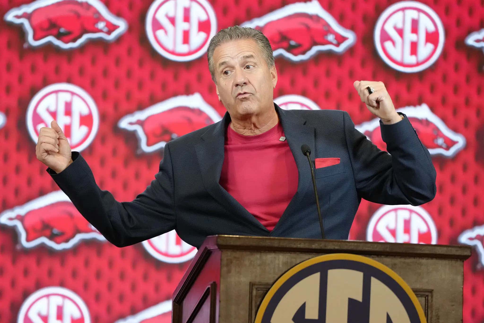 The Season Hasn't Started Yet And John Calipari Is Complaining About His Schedule While Claiming He Was On Crack (His Words)