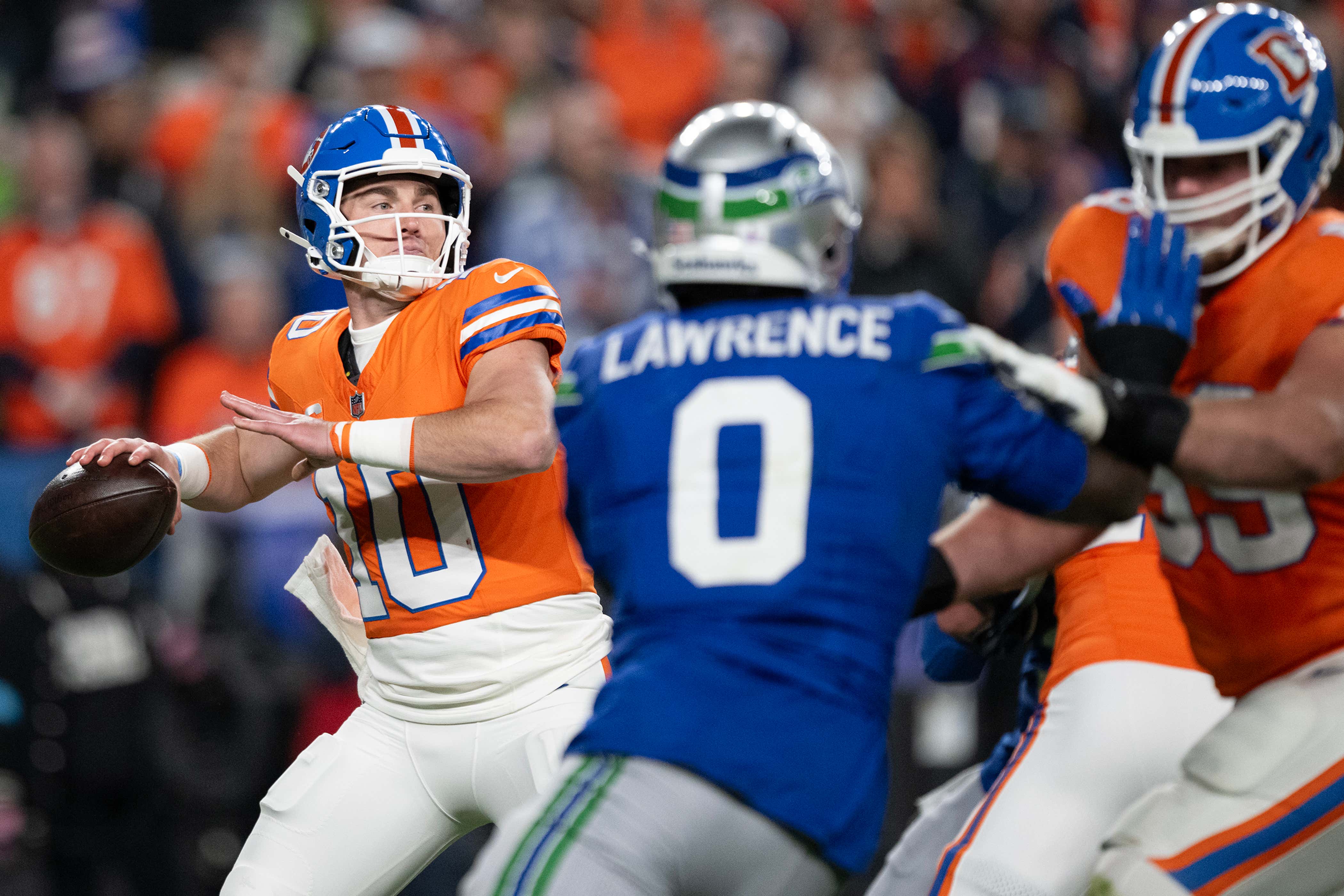 Bo Nix Has Been Getting Brutalized Since That Absolutely Pathetic Performance Thursday Night. Especially From an Outraged Ryan Fitzpatrick.