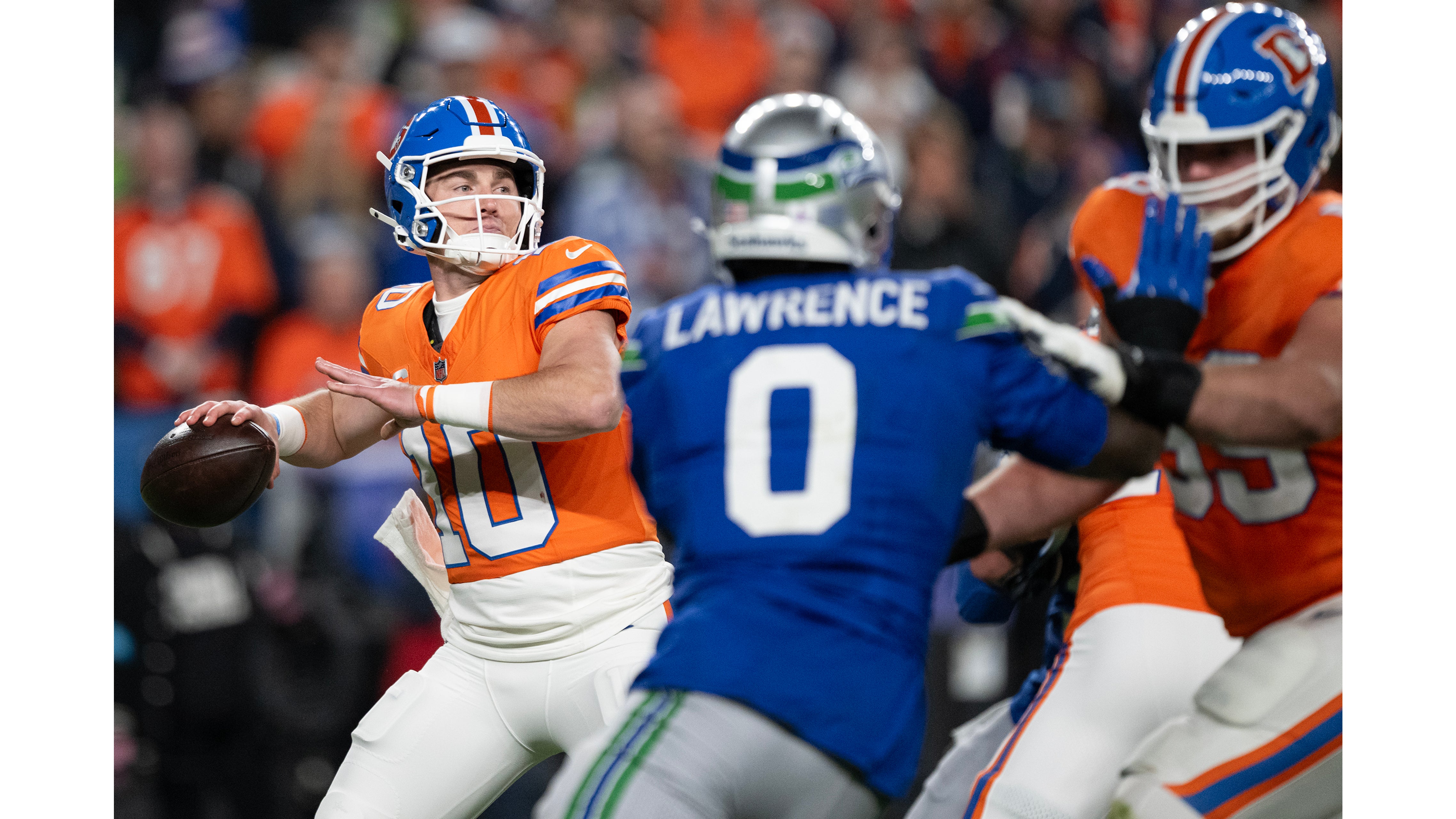 Bo Nix Has Been Getting Brutalized Since That Absolutely Pathetic Performance Thursday Night. Especially From an Outraged Ryan Fitzpatrick.