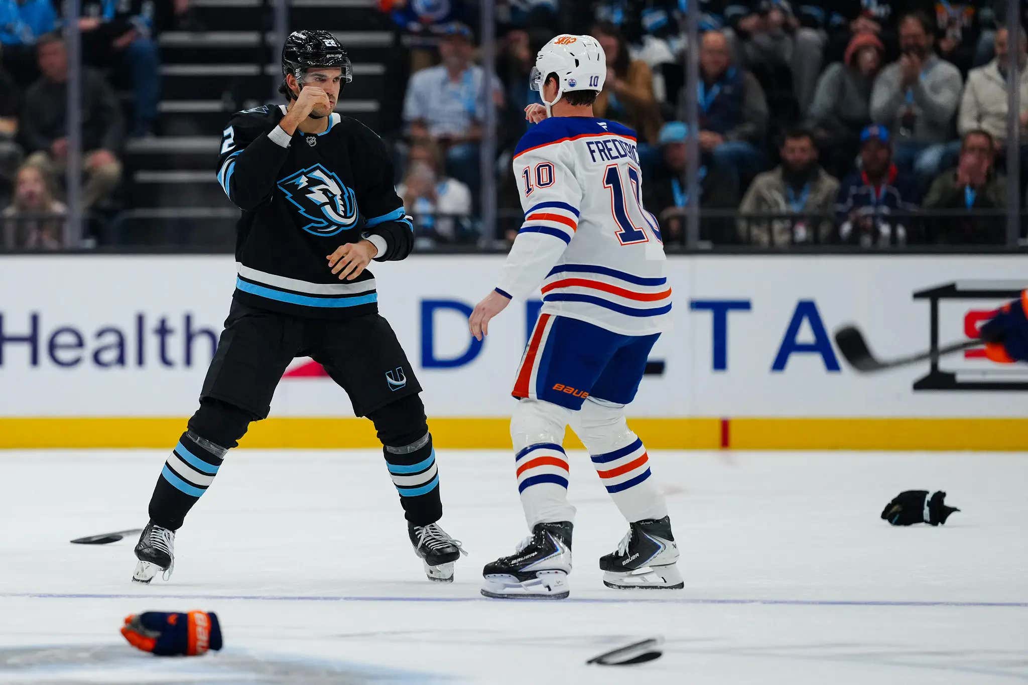 Trent Frederic and Jack McBain Treated Us To One Of The Best Hockey Fights We'll See All Year