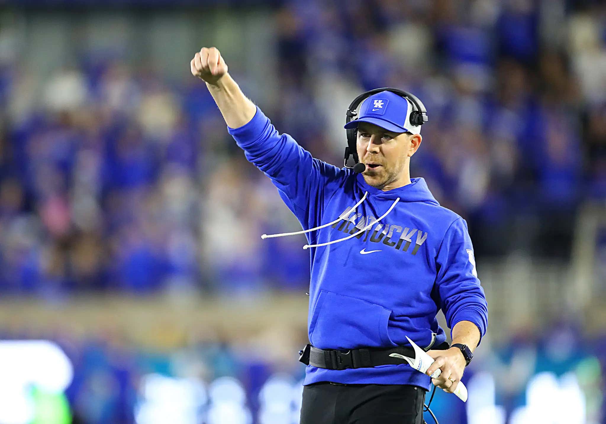 We Live In A World Where Kentucky Is 7-1, Winning The SEC, Has The Coach Of The Year And Is Still The Most Underrated Team In College Football