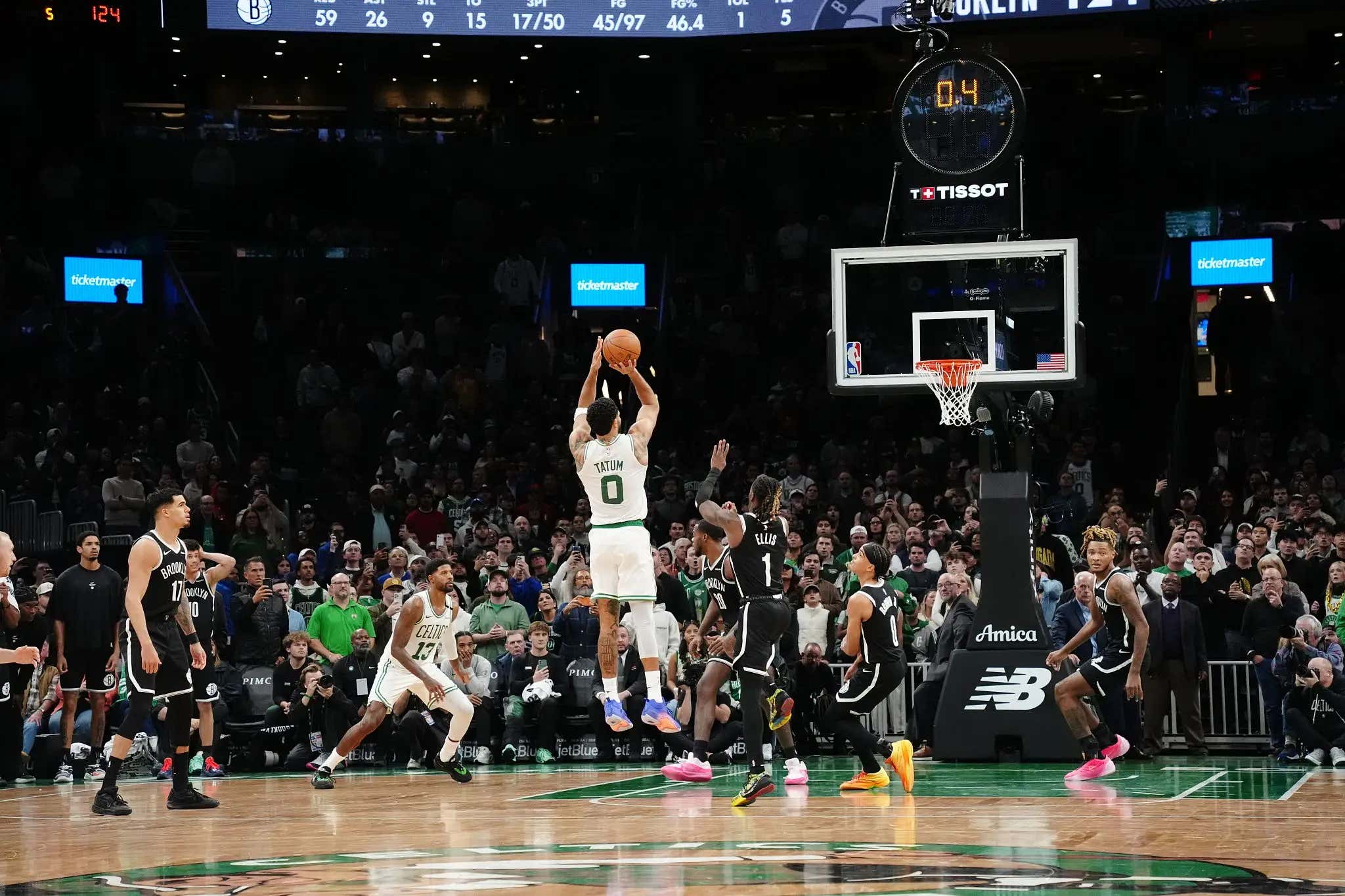Jayson Tatum Is ALL THE WAY Back After Burying His First Game Winner Of The Season