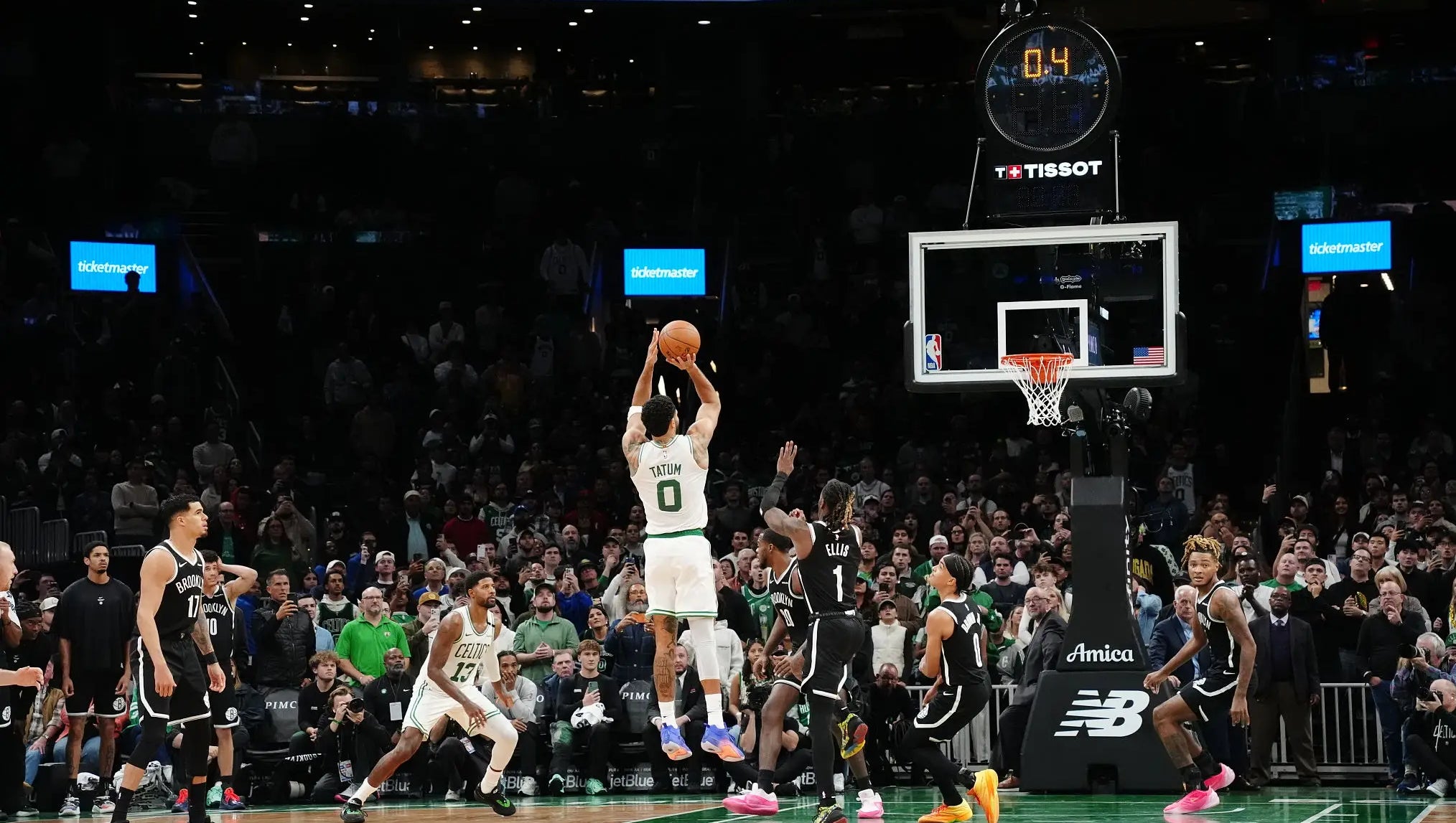 Jayson Tatum Is ALL THE WAY Back After Burying His First Game Winner Of The Season