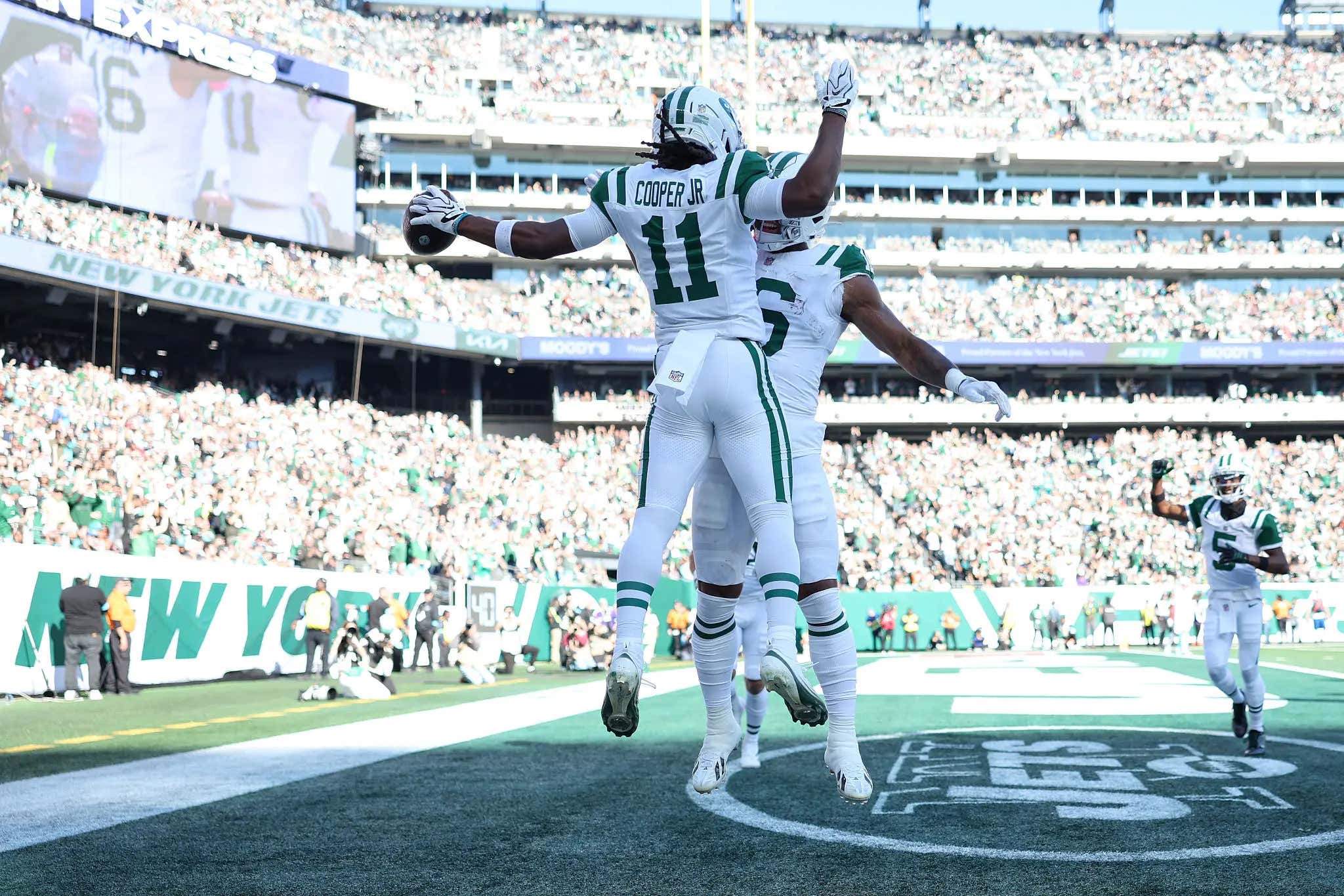 In Only Two Full Games, Jets WR Omar Cooper Jr. is The ONLY NFL Rookie to Win Rookie of The Week Twice