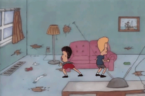 Beavis And Butthead Dancing GIF Beavis And Butthead Dancing GIF