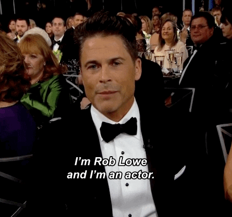 rob lowe sag awards GIF rob lowe sag awards GIF