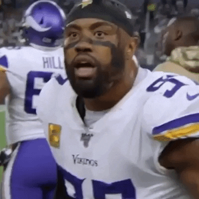 Everson Griffen Nfl GIF by Minnesota Vikings Everson Griffen Nfl GIF by Minnesota Vikings