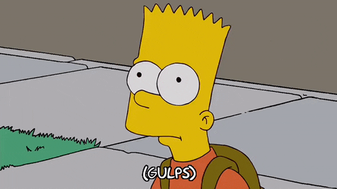 looking up bart simpson GIF looking up bart simpson GIF