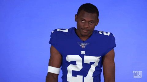 Deandre Baker Football GIF by New York Giants Deandre Baker Football GIF by New York Giants