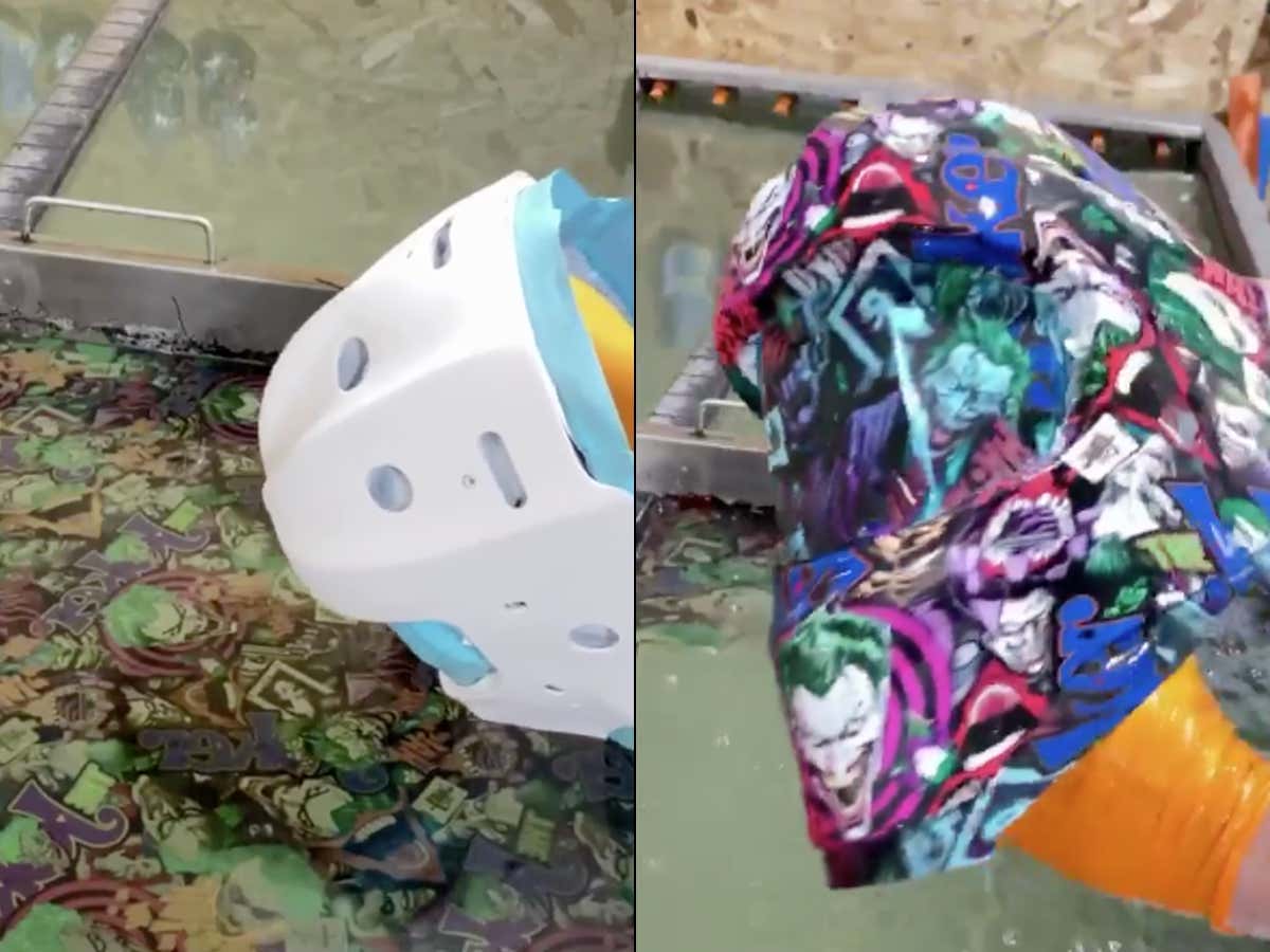 This Hockey Helmet Paint Job Is The Most Magical Thing I Have Ever Seen