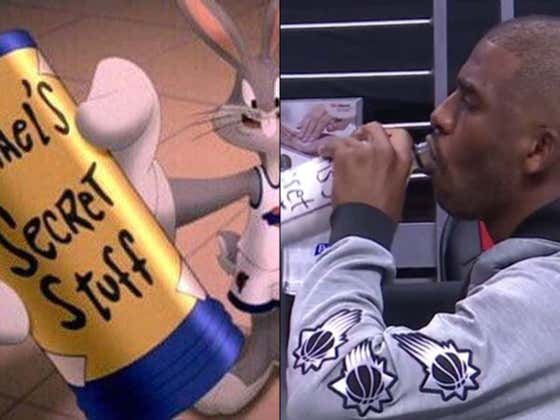 Chris Paul Was Drinking Secret Stuff Last Night