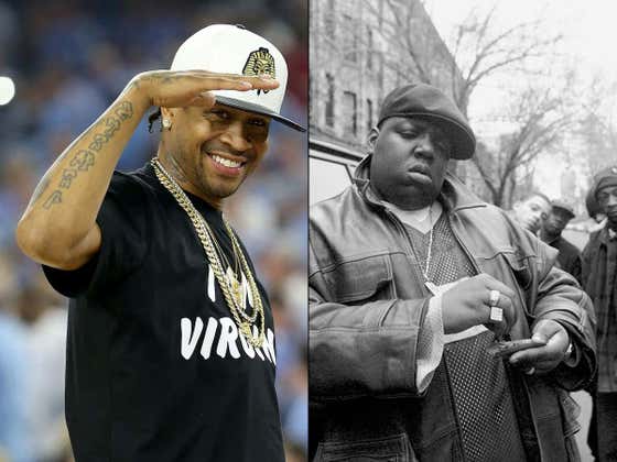 Allen Iverson Is The Best Story Teller Of Our Generation With This Gem About Biggie Getting Him So High He Couldn't Feel His Feet