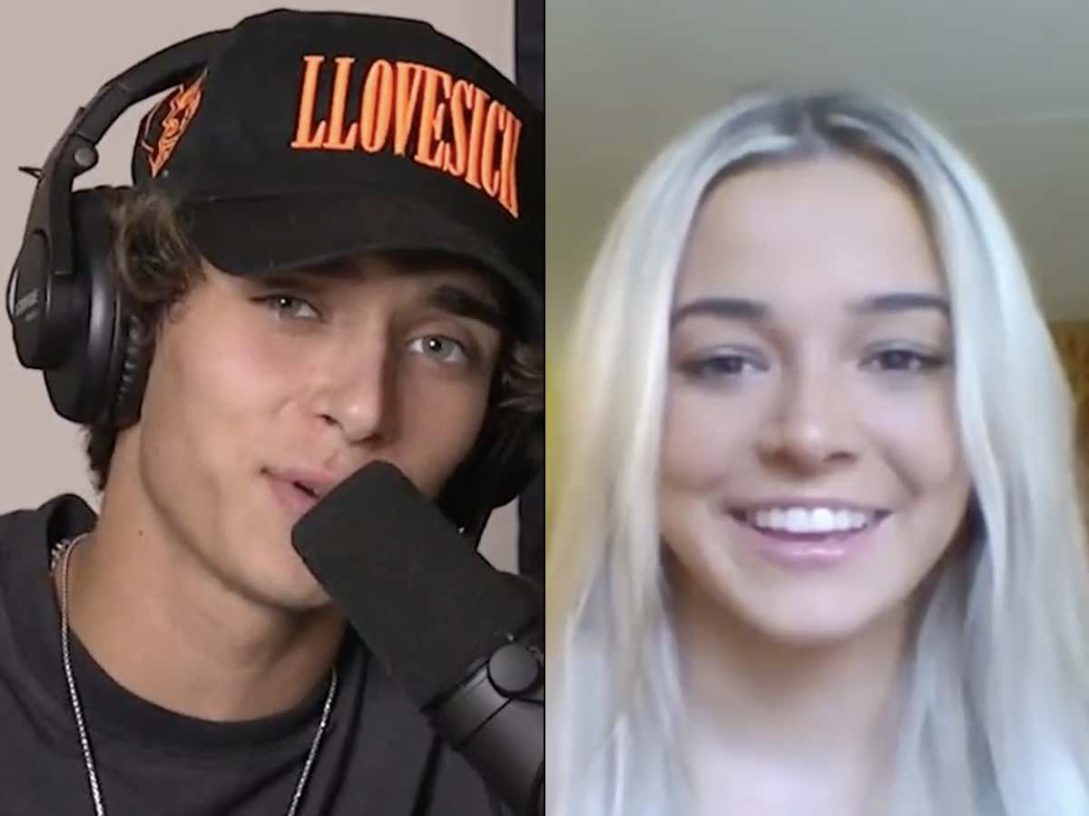 Josh Richards Asked Livvy Dunne A Question That Even The Top