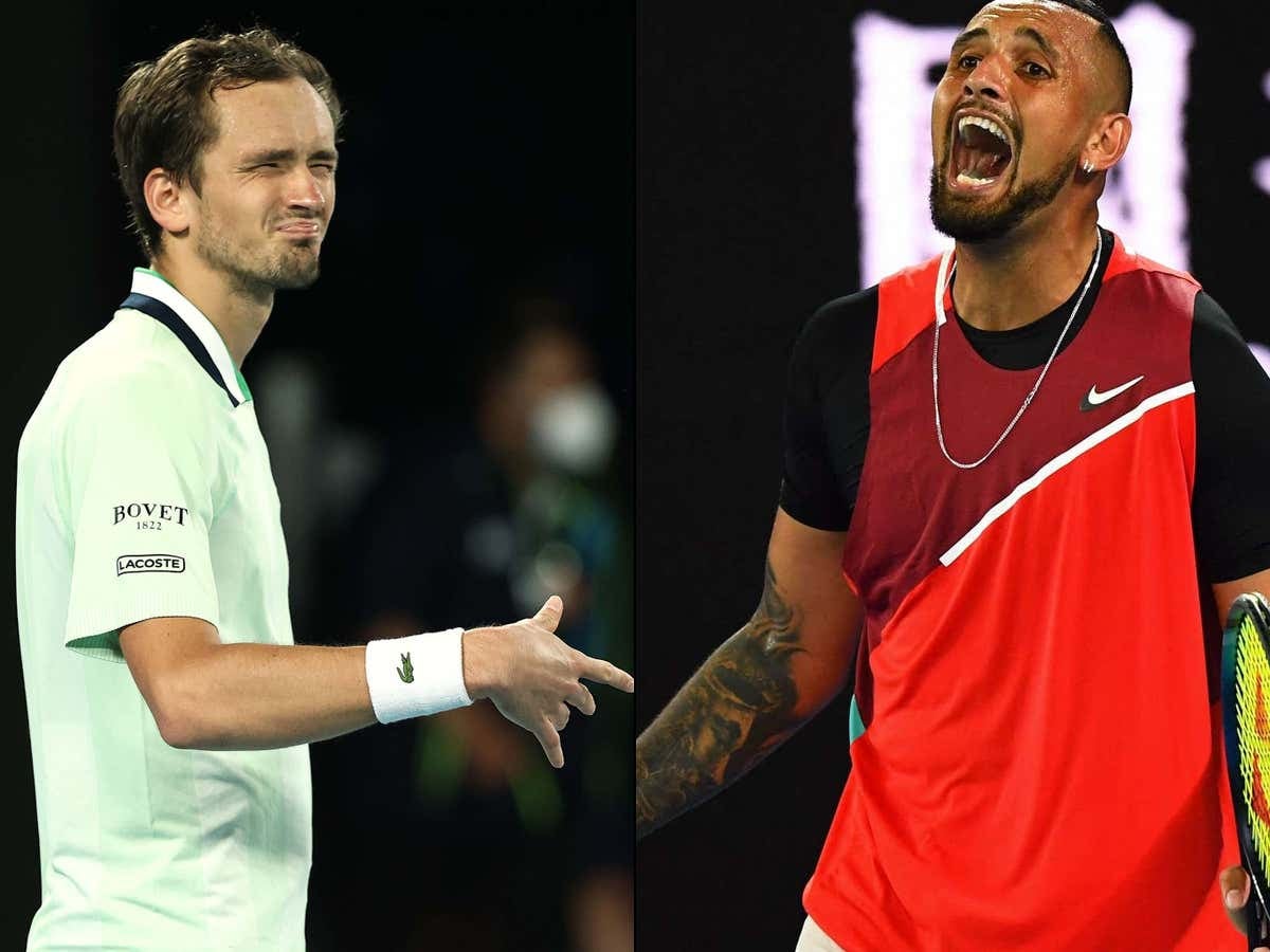 Nick Kyrgios vs. Daniil Medvedev Completely Lived Up To The Hype At The Aussie Open