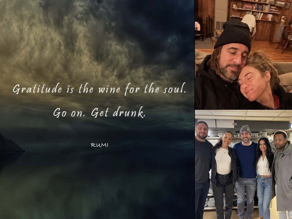 Aaron Rodgers Dropped a Late Night Emotionally Cryptic Instagram Post Thanking Shailene Woodley and His Teammates