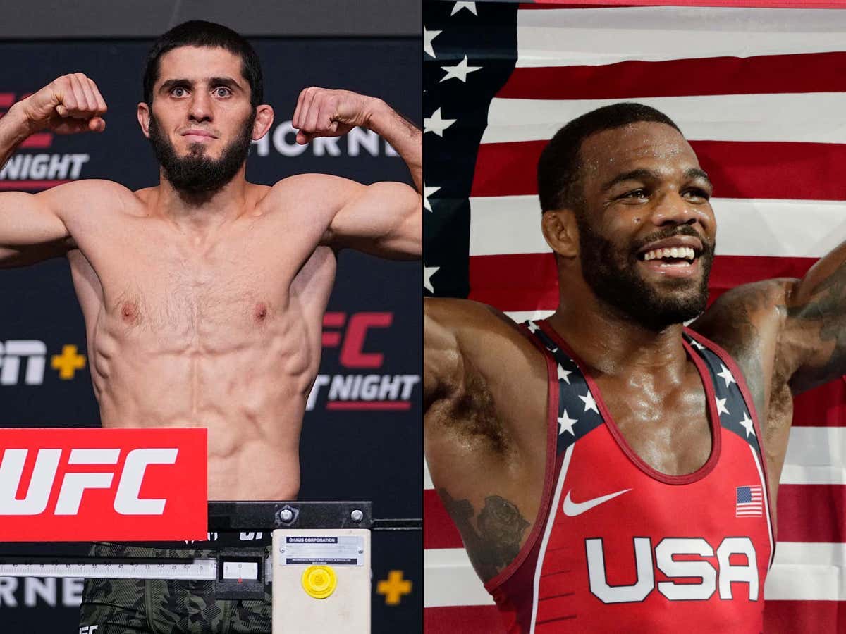 We Just Set Up A Wrestling Match Between Islam Makhachev & US Gold Medalist Jordan Burroughs