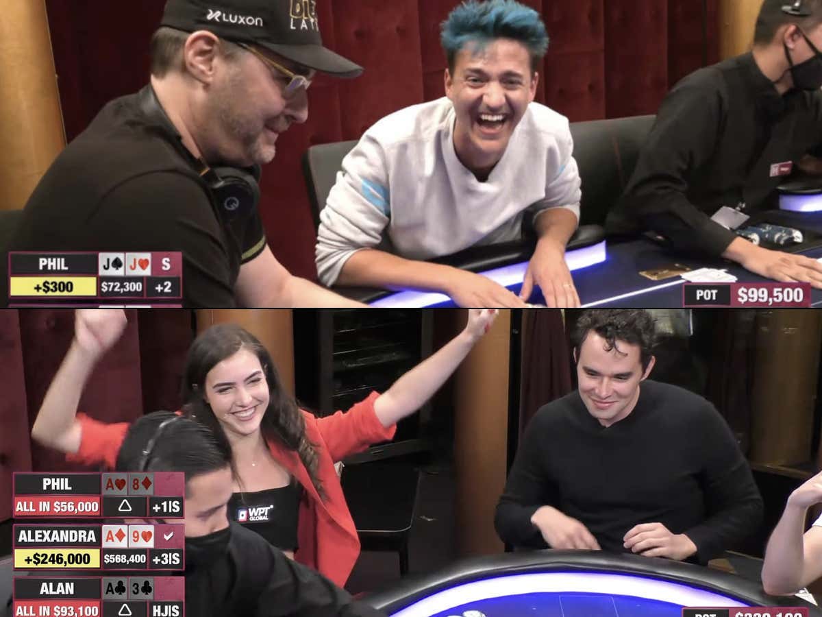 Ninja, Mr. Beast, xQc, Phil Hellmuth, And More Huge Names Played One Of The Wildest Poker Games Of All Time