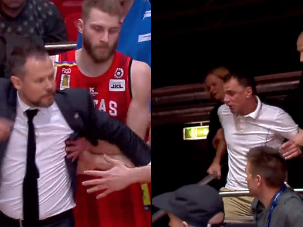 Ho-Hum Day At The Lithuanian Basketball Final: Coaches In A Dust Up, An All-Time Flop And An Owner Trying To Fight The Opposing Coach
