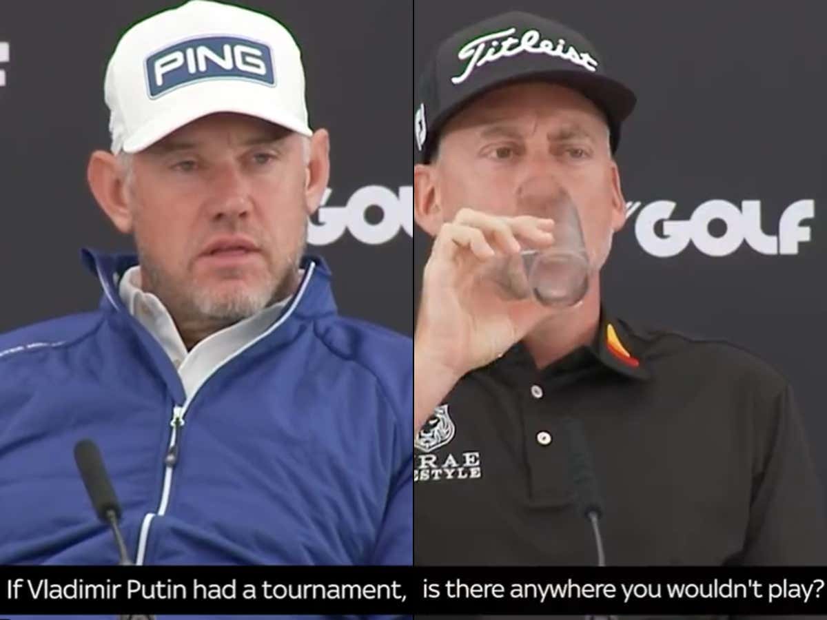 A Reporter Put Ian Poulter And Lee Westwood In A Pretzel By Asking Them If They’d Play In A Tournament Hosted By Putin