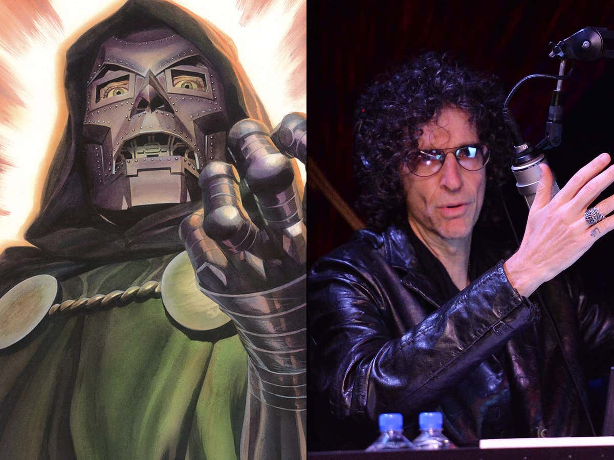 Howard Stern Accidentally Reveals He's Been Cast In A 'Doctor Doom' Project From Marvel While On A Hot Mic