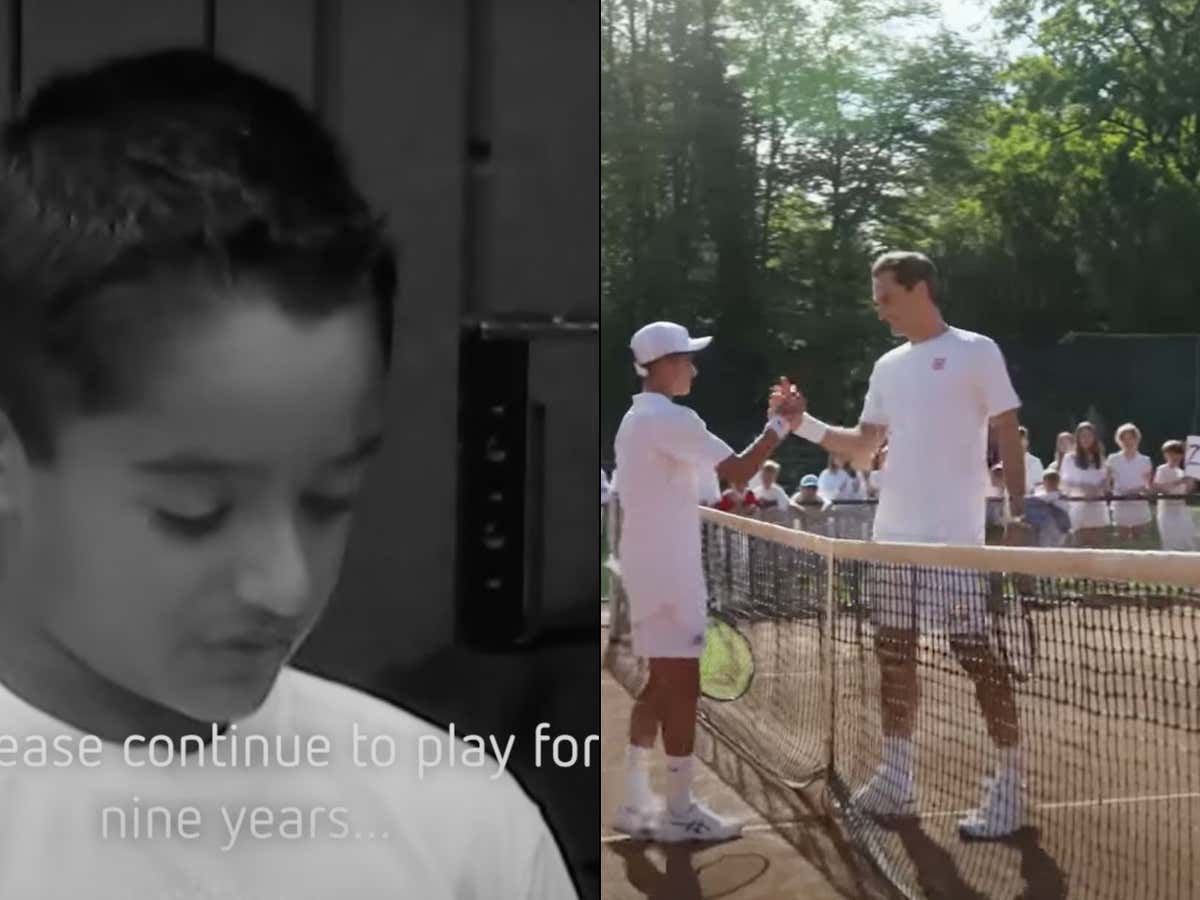 Awesome: Roger Federer Surprises a Young Fan Five Years After Making a Promise During a US Open Press Conference That They'd Play Together One Day