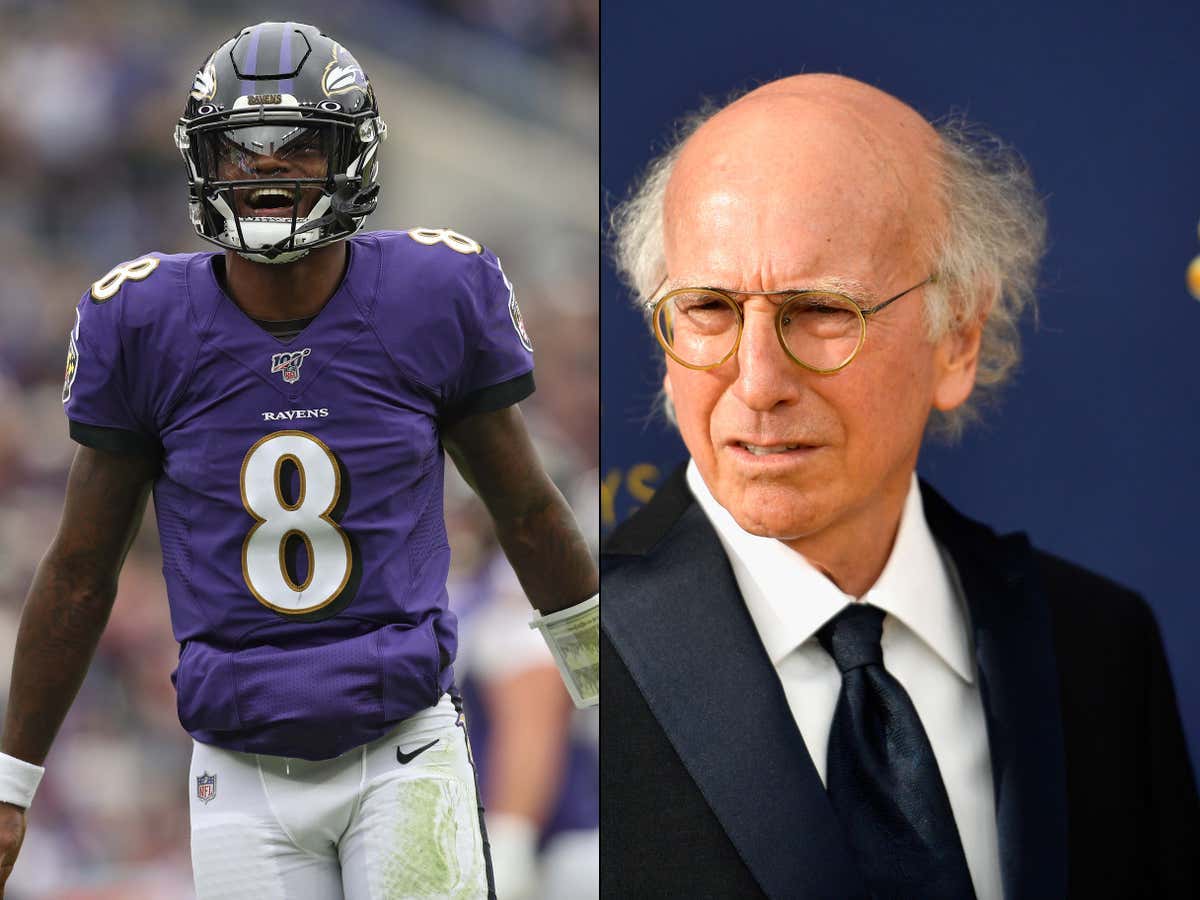Larry David Told The Jets GM To Draft LaMar Jackson In The 2018 NFL Draft And Was Laughed At