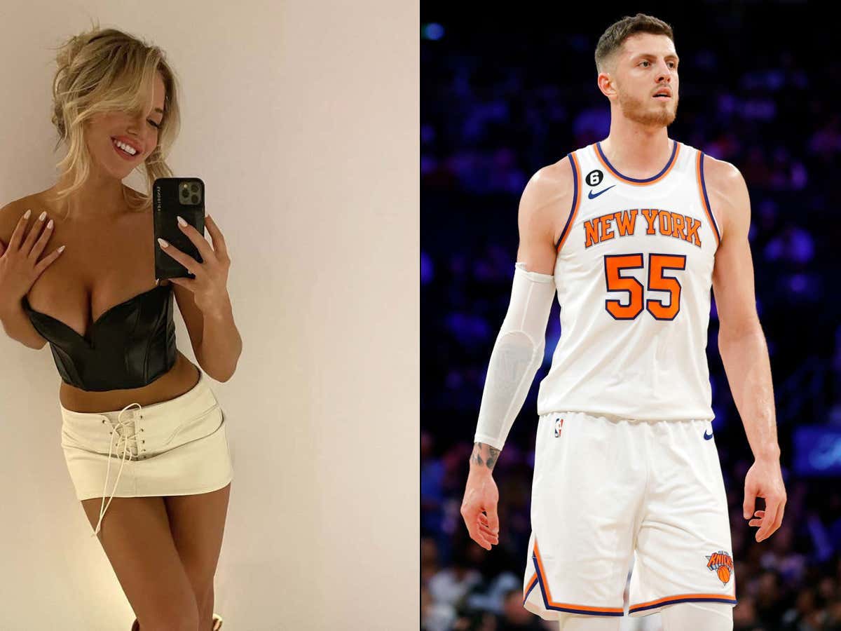 How Did Knicks Backup Center Isaiah Hartenstein Land Smokeshow Model Kourtney Kellar? By Being a Gentleman