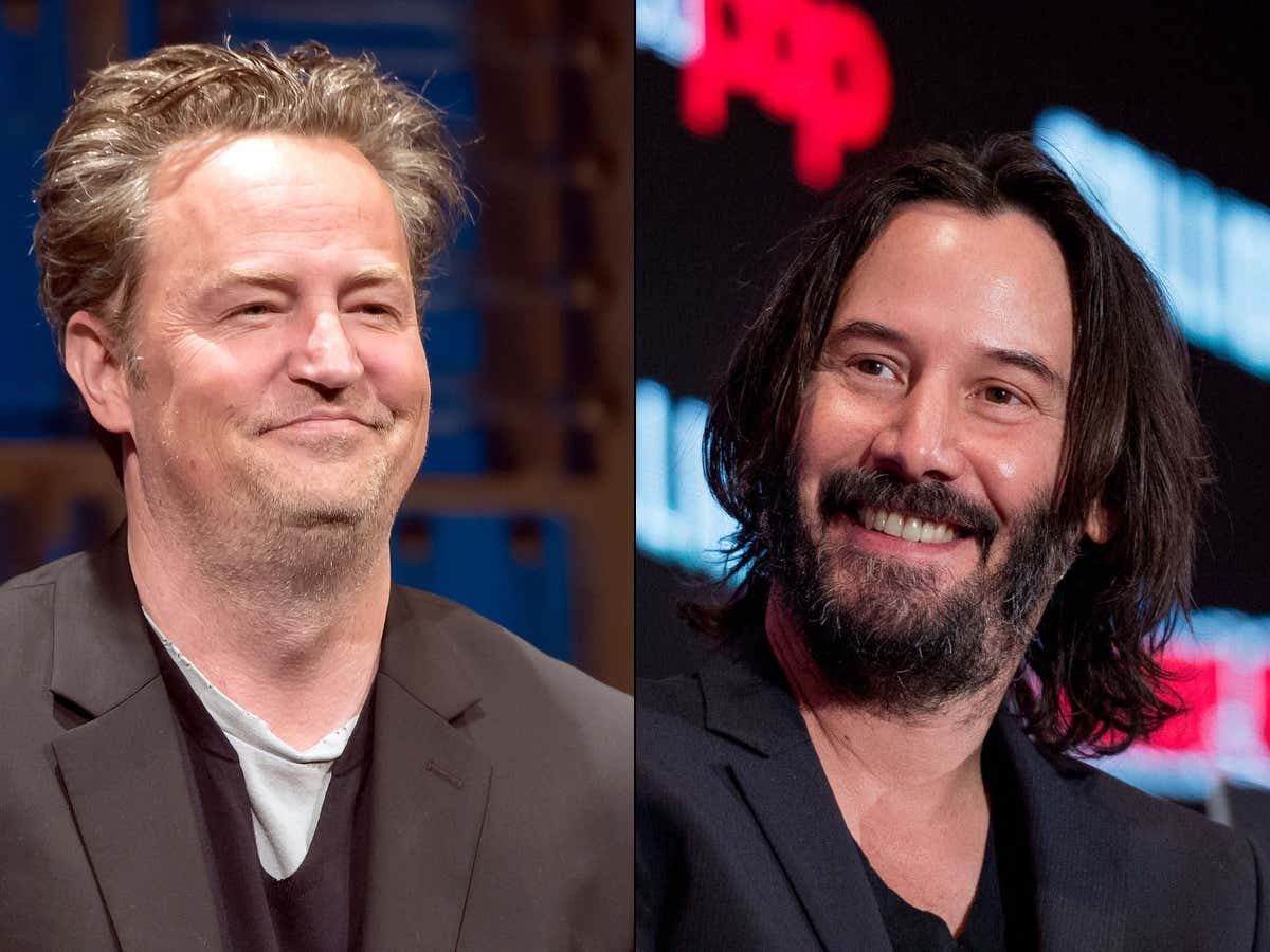 Apparently Matthew Perry Hates Keanu Reeves And Wishes He Was Dead