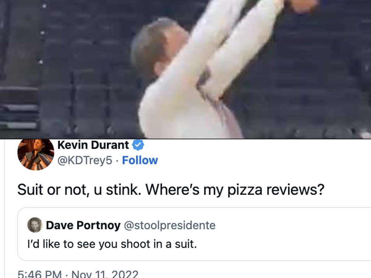 Kevin Durant Doesn't Seem To Think Dave Is Very Good At Basketball