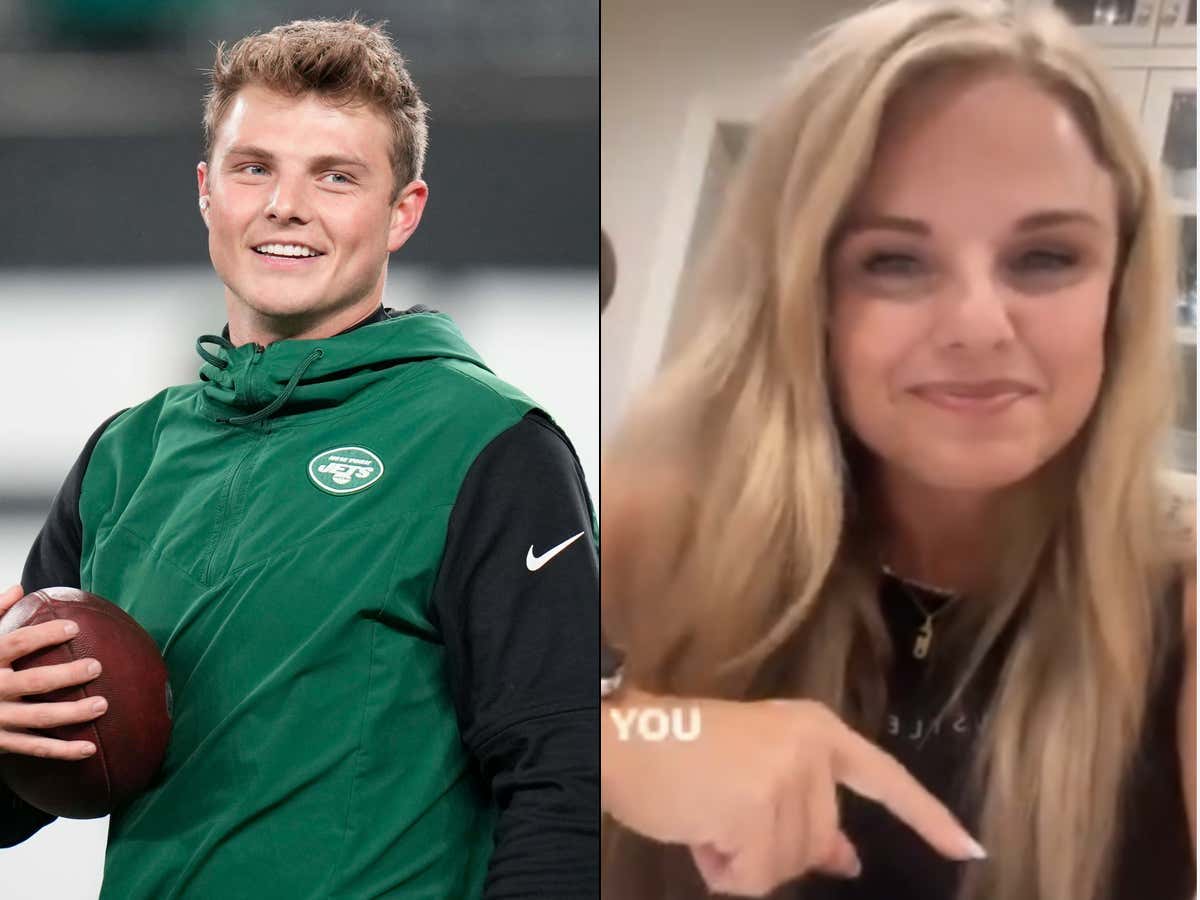 Going Out With A Bang: Zach Wilson's Mom Tells A Jets Fan Their Whole "Fanbase Is Toxic" and "Nobody Can Succeed There".