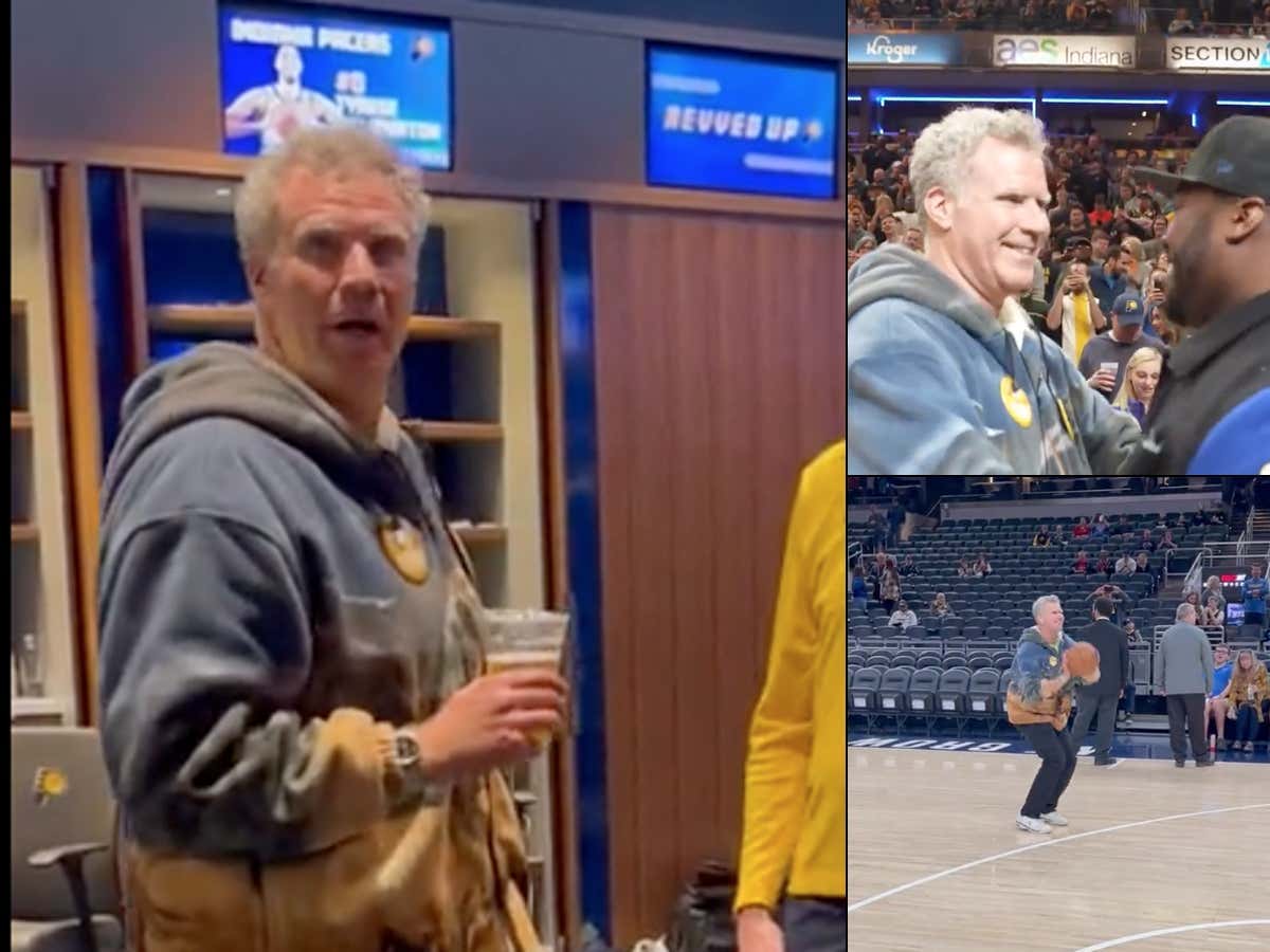 Dream Night Will Ferrell Was Drinking Beers, Hanging Out With 50 Cent And Draining Threes At An