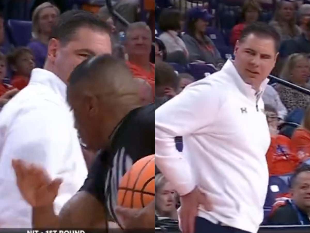 This Is March: Teddy Valentine Got Into An Ass Smacking Contest With Morehead State's Head Coach During An NIT Game