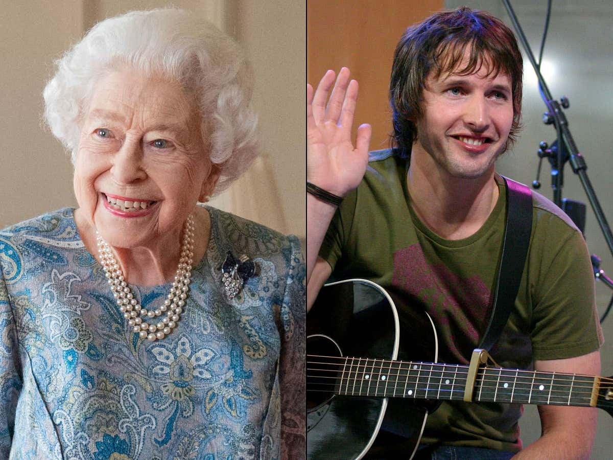 James Blunt Got Yelled At By The Queen When His Horse Got Out Of Line During A Parade