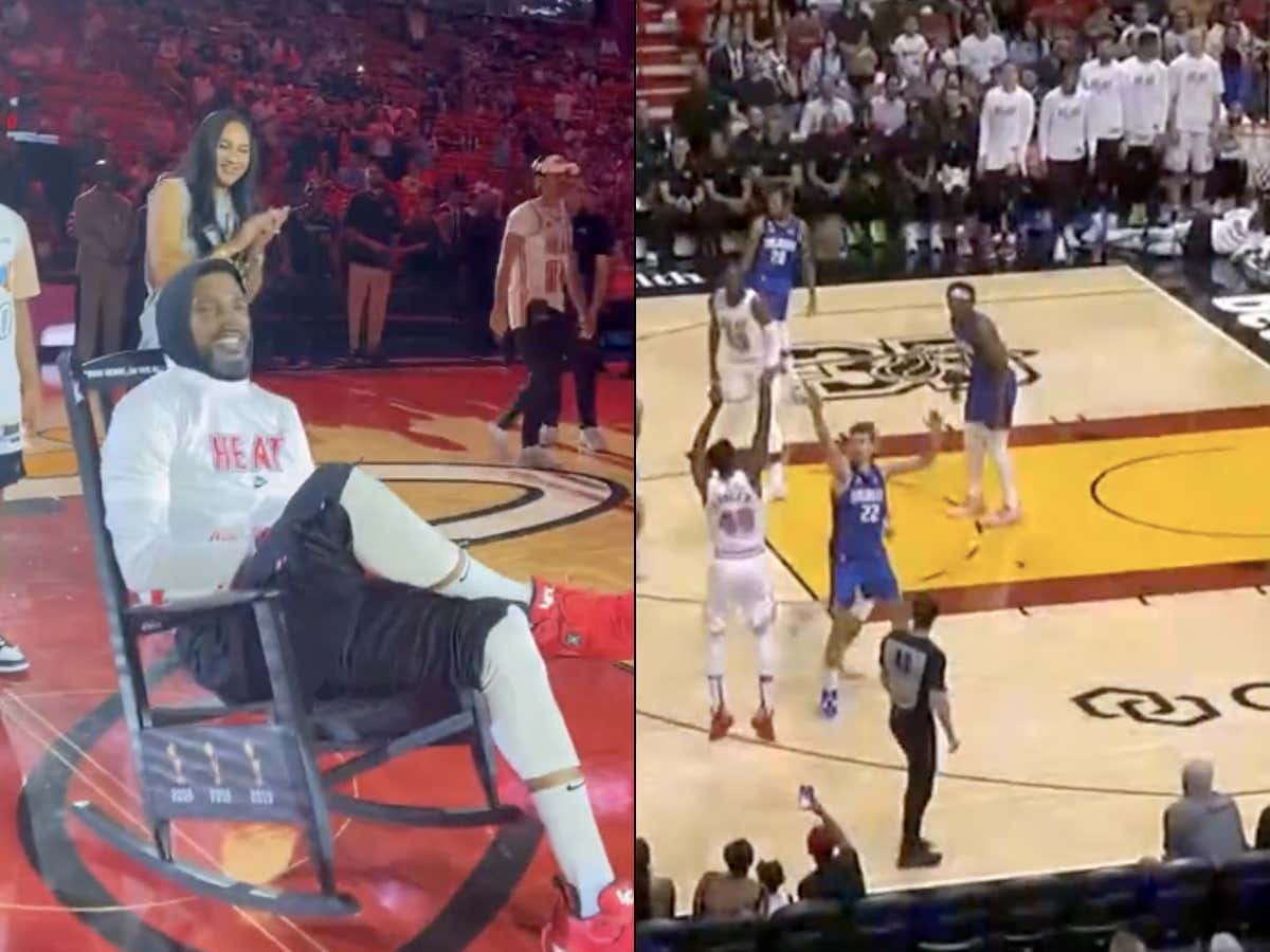 In His Final Game Of His 20th NBA Season, Udonis Haslem Was Gifted A