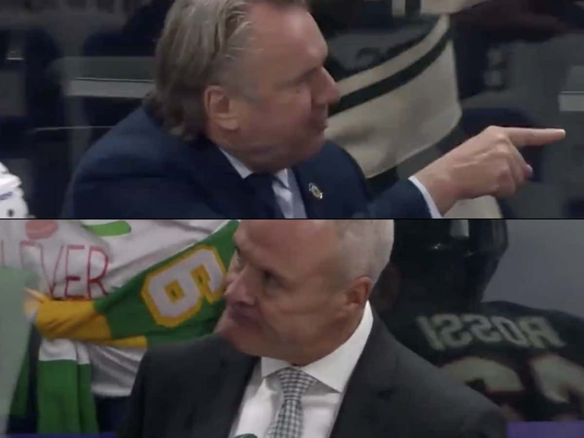 We Were About 10 Seconds Away From An All-Time NHL Coaches Brawl Between Rick Bowness And Dean Evason