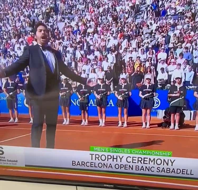 This Is Definitively The Greatest Trophy Ceremony In Sports