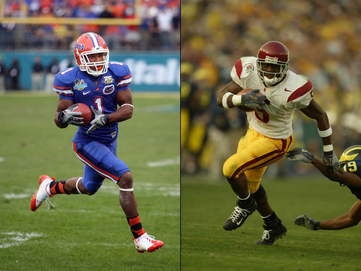 Percy Harvin Was Better Than Reggie Bush In College
