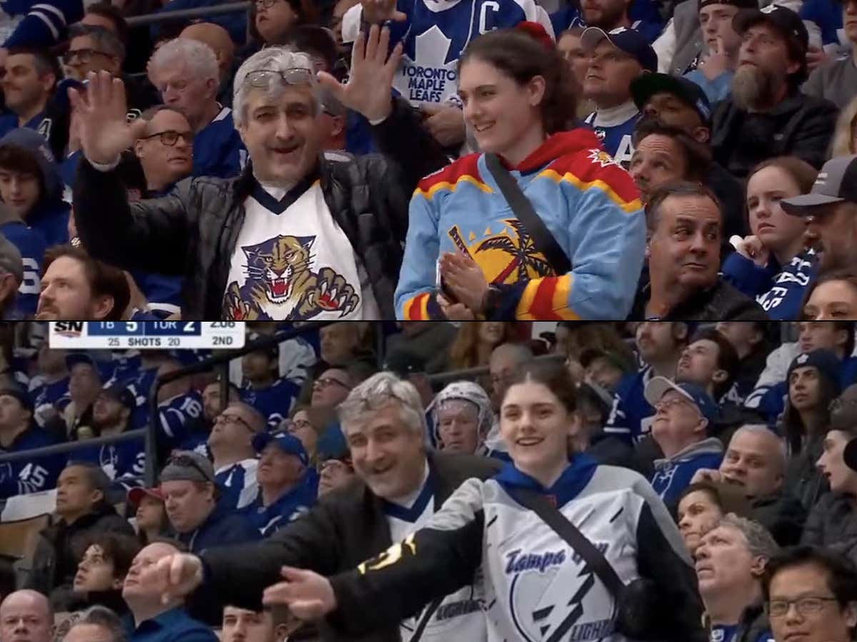 Put These Fans Who Show Up Every Night Strictly To Root Against The Toronto Maple Leafs In The Running For The Conn Smythe Trophy
